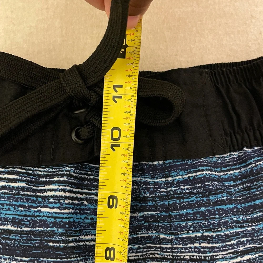 Adidas Mens Blue and Black Swim Short size M‎